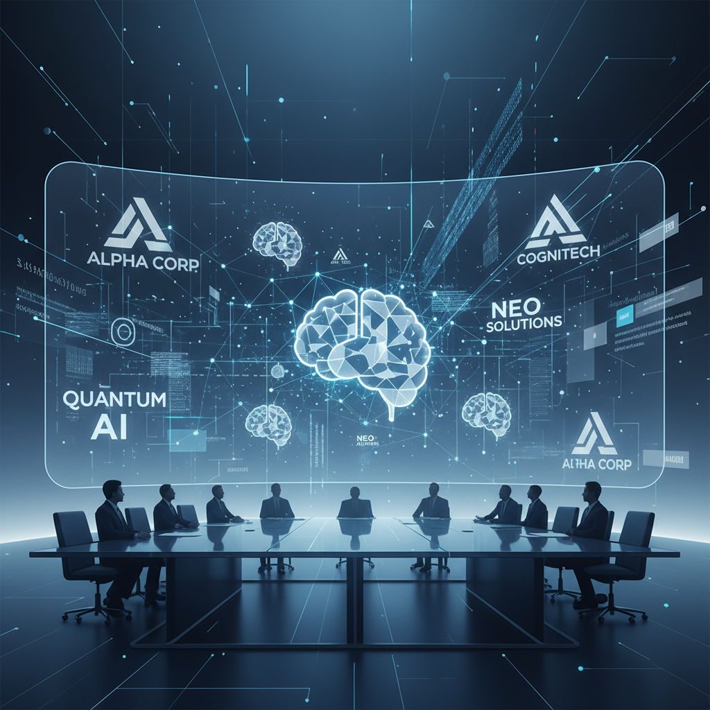 Guerra da inteligência artificial empresarial entre grandes corporações de tecnologia
