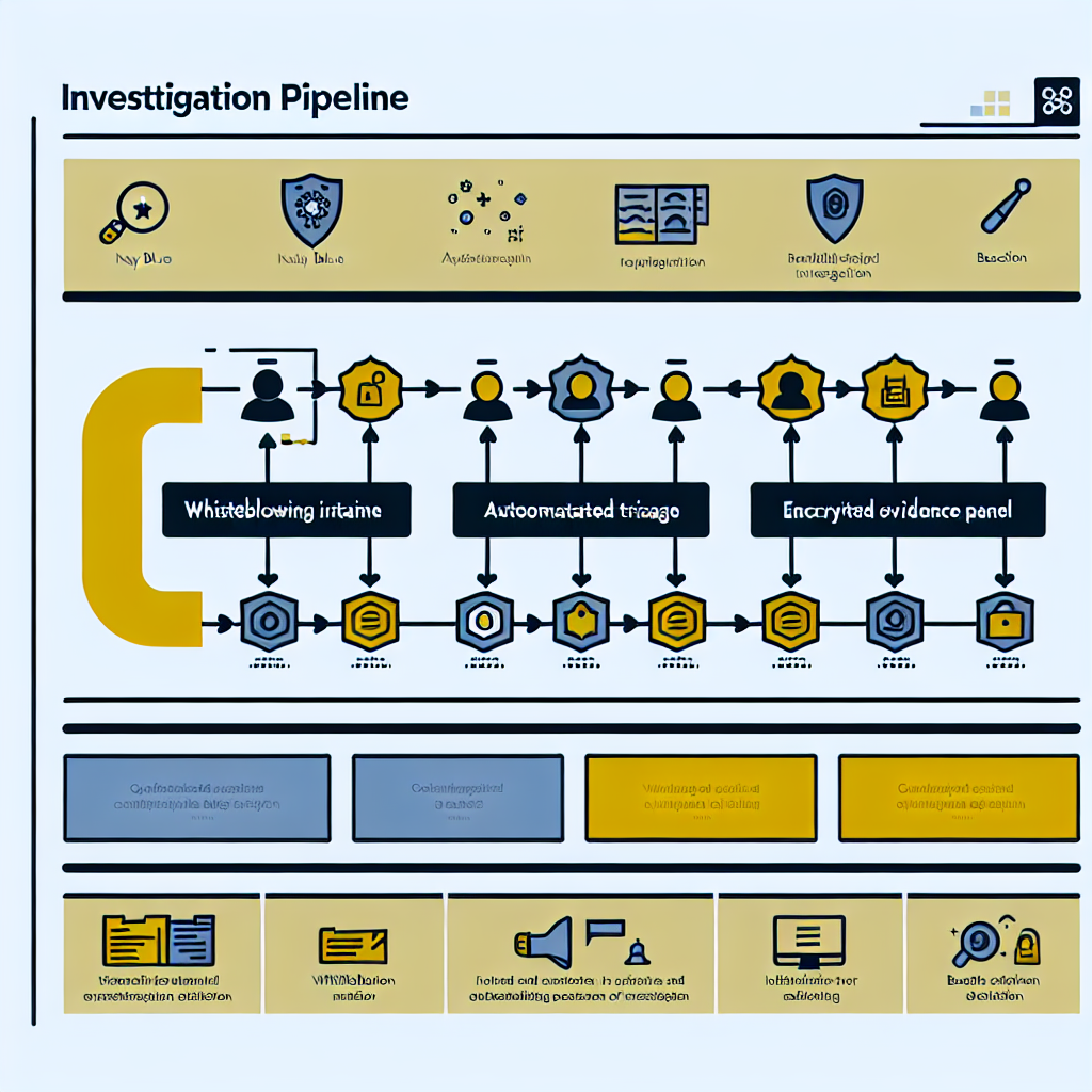 Fluxo de investigação automatizado — denúncia, triagem e investigação