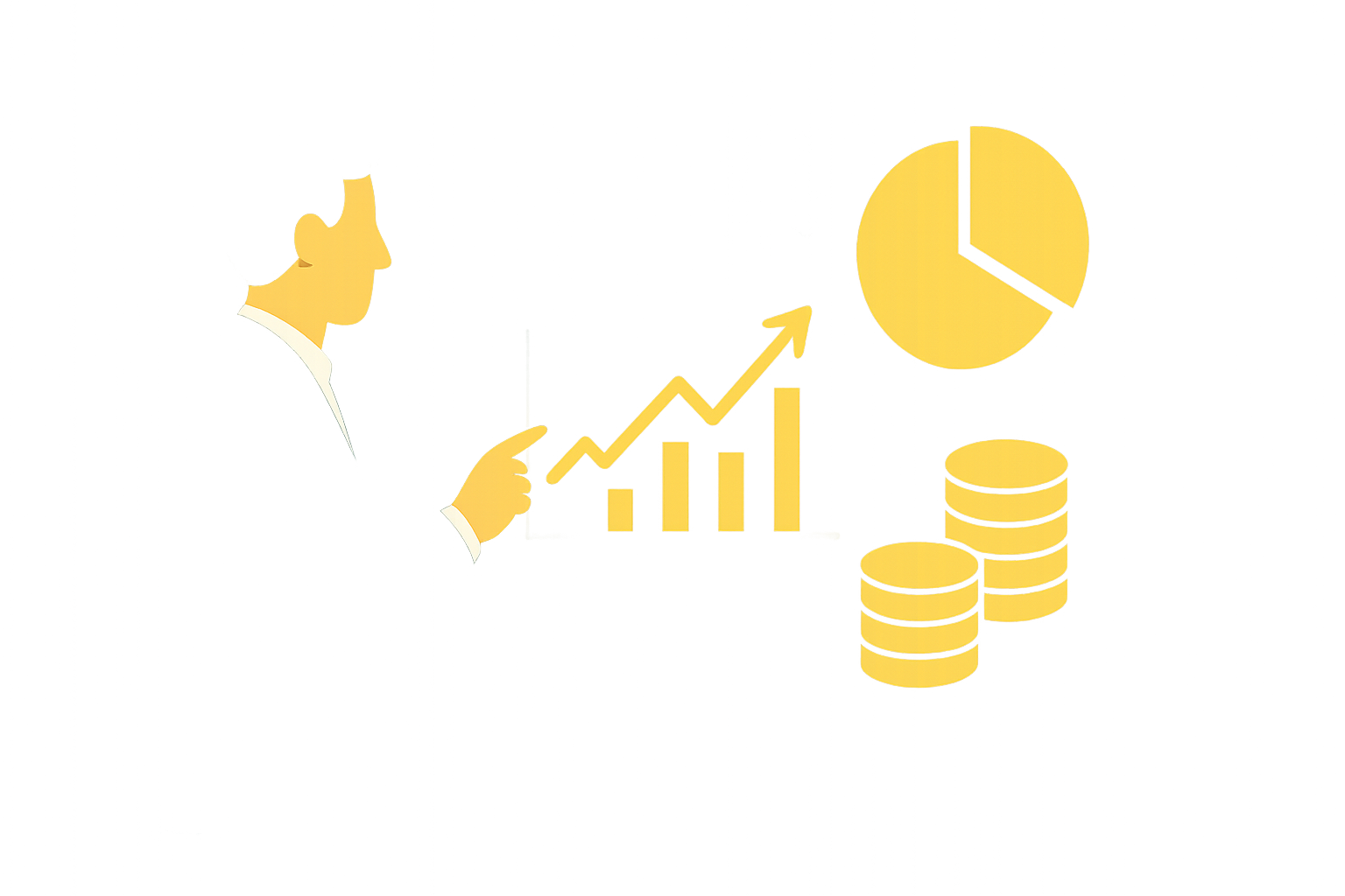 Ilustração de fluxos de trabalho automatizados conectando diferentes áreas de uma empresa