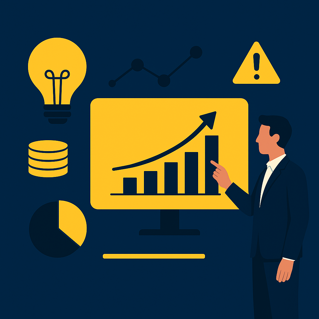 Fluxo financeiro corporativo modernizado com automação, IA e integrações bancárias, representando as tendências financeiras 2026 para CFOs